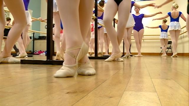 dancers at barre